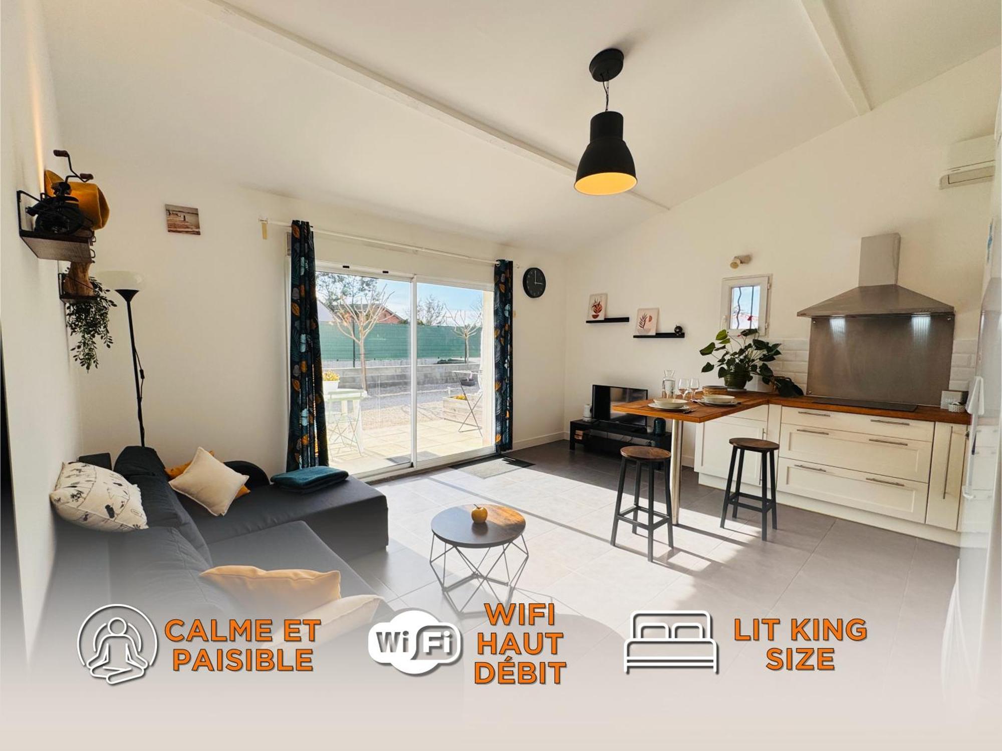Appartement Le Cosy De La Ramee トゥルヌフイユ エクステリア 写真